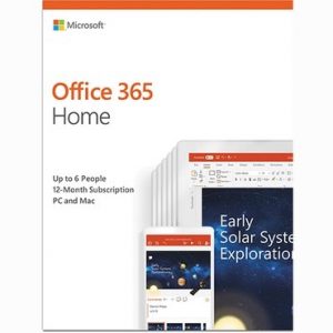 PM Microsoft Office 365 Home English 1YR P4 (6GQ-00968) - (6 user - 30 thiết bị - Win/Mac)