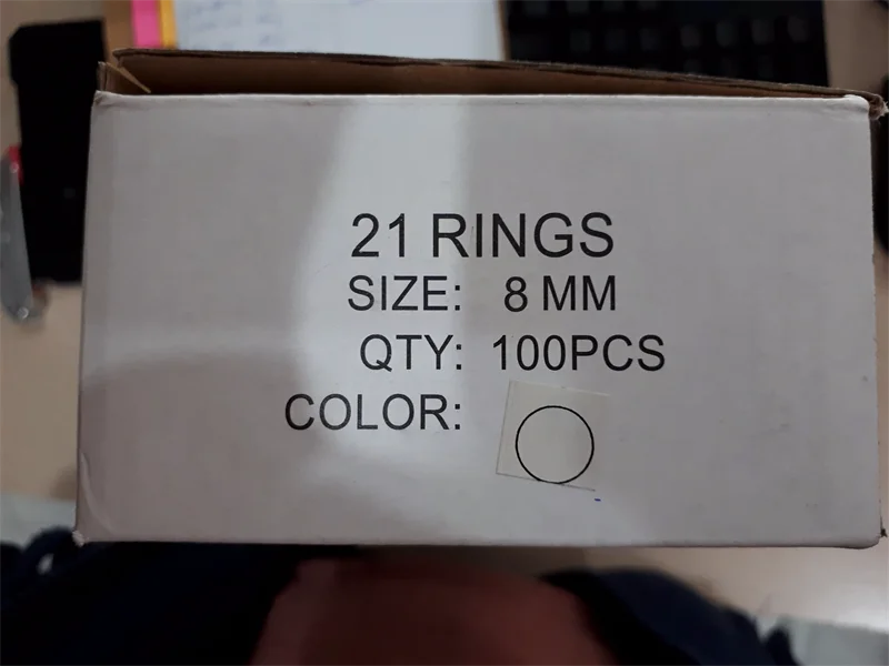 Lò xo gáy xoắn nhựa 8mm (100c/ hộp) 3 02549671a35a4d8a97d2d55235f2abfc