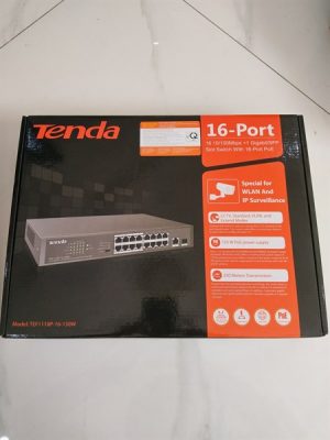 Switch Tenda TEF1118-16-150W - 16 Port POE, 16 Port 10/100Mps,1 Port Gigabit/SFP, Vỏ Sắt 8 02f9412b8d6345988d28833cf12520b7