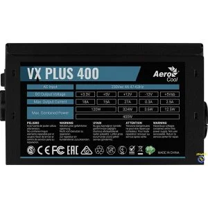 Nguồn máy tính AeroCool VX Plus 400 - CST400W