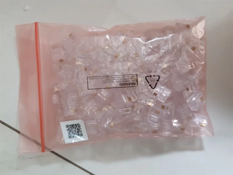 Hạt Line RJ11 - 4 chân đồng 2 0b00fe2d9463409fa2342b5f292da7f8