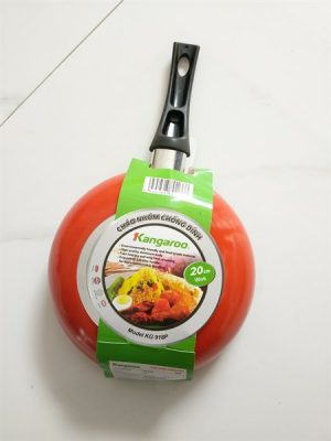 Chảo sâu lòng Kangaroo KG918, Chảo sâu lòng size 20cm, chống dính, không đáy từ, tay cầm chống nóng 3 11767f552ffc4c2ea4a0b6d7bba51abf