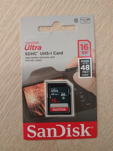 Thẻ nhớ SD 16GB Sandisk Ultra SDHC UHS-I-Class 10 48MB/s 320X 3 135de43ecfbe4f1693e491458d7c5473