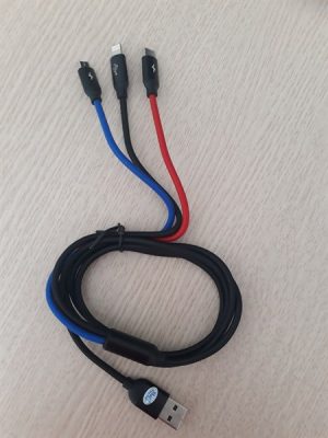 Dây cáp sạc nhanh 3 in 1 Baseus (Micro USB - Lightning - Type-C)