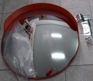 Gương cầu lồi polyme D1000 có mái che