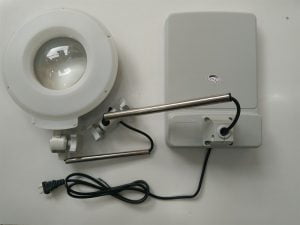 Kính lúp để bàn 10x có đèn dạng tròn LT-86B