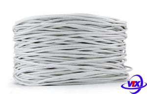 Dây mạng AMTAKO Cat5E 5222 UTP,CCA 0.36mm,Màu trắng