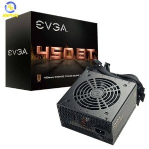 Nguồn máy tính EVGA 450W,Fan12cm,80 Plus Bronze,100-BV-0450-K1 (BH:3 Năm)