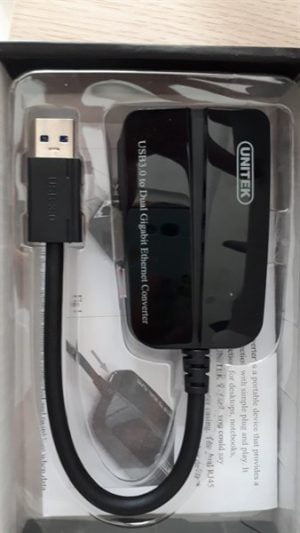 Cáp USB 3.0 to 2 port LAN unitek(Y-3463) 3 1acd05ae0d104dfe93872a27a8729221
