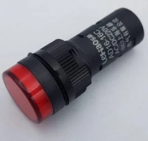 Đèn báo nguồn màu đỏ AD16-16C (220V)