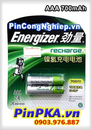 Pin đũa sạc Energizer 700mAh/1000time