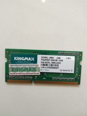 Ram Laptop Kingmax 4GB/1600 1.35v DDR3L So-DIMM CL11- (KM4G1600NB)