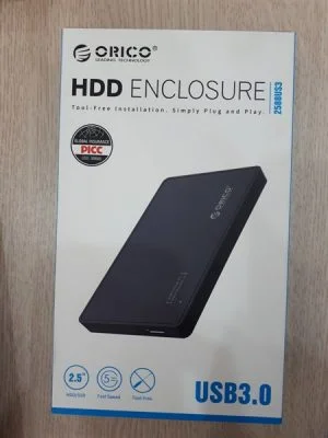 Hộp đựng ổ cứng Orico 2588US3-BK 2.5” SSD/HDD Sata 3, USB 3.0, 5Gbps. 9 22a2b371a3fb420b9320dcf9f6ae840c