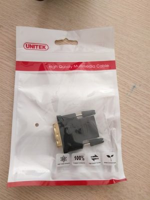 Đầu chuyển DVI-D(24+1) to HDMI Unitek Y-A007A 7 23530a771f26417f91ddd8c89e7a5fd4