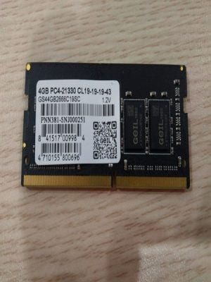 Ram Laptop GEIL 4GB Bus 2666Mhz (GS44GB2666C19SC) 5 245c9030dd84441397861451201cdb9d