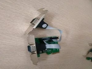 Card chuyển pci x sang 2 com cho case slim - máy tính nằm ngang