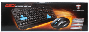 Bộ bàn phím chuột MotoSpeed S51-USB