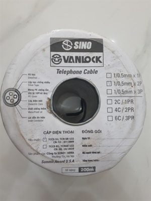 Dây điện thoại 4 lõi sino , 200m/cuộn 7 2a024244b84e4e31940063716e083d92