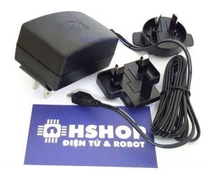 Nguồn USB 5V 2.5A ( cho Raspberry Pi)