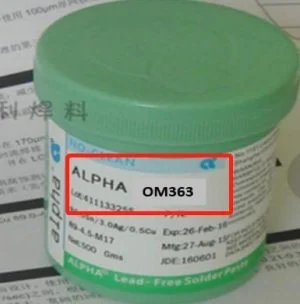 Kem hàn không chì alpha OMG363