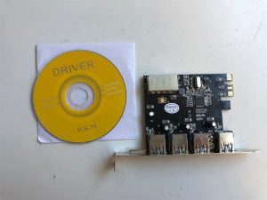 Card PCI E to USB 3.0 ra 4 cổng
