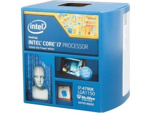 CPU Intel® Core:tm: i7-4790 Processor (8M Cache, up to 4.00 GHz)-Box