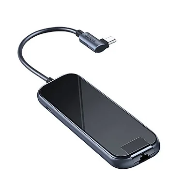 Hub chuyển đa năng Baseus Superlative Multifunctional 6 in 1 (Type-C to 3xUSB3.0+HDMI+RJ45+PD) 1 338dfec7685f4e56bf6248194b940787