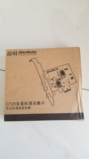 Card ghi hình AV, S-video chuẩn PCI-E AverMedia C725
