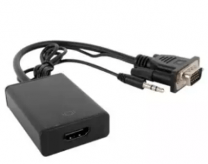 Cáp chuyển đổi VGA + audio to HDMI (Thường)