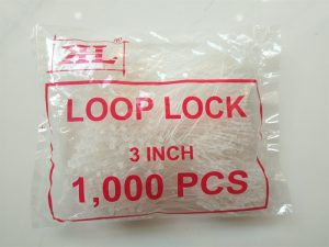 Dây treo nhãn (đạn nhựa ) 3 inch 5 túi/hộp