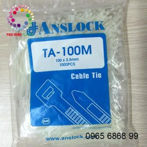 Lạt nhựa 2,5x100mm (túi 1000 cái)