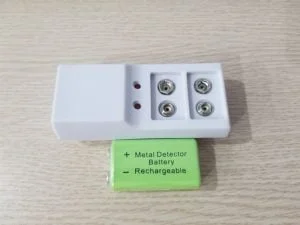 Bộ Sạc + Pin sạc máy dò kim loại