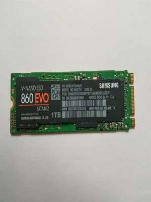 Ổ cứng gắn trong Samsung SSD 860 EVO M.2 Sata 1TB, Model:MZ-N6E1T0BW