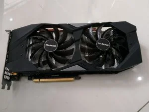 VGA Gigabyte GV-N166TWF2OC-6GD – Nvidia Geforce GTX 1660Ti/6GB/GDDR6 192bit/CoreClock 1845Mhz/MC 12000Mhz/HDMI*1/DP*3