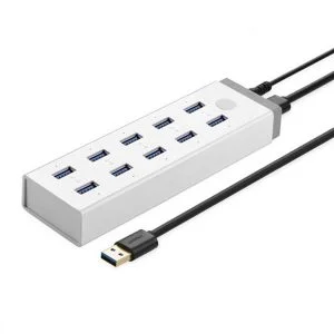 Bộ chia USB 10 cổng tốc độ cao chuẩn 3.0 cao cấp Ugreen 20297