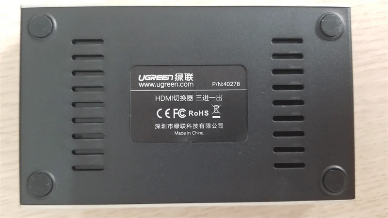 Bộ gộp tín hiệu HDMI 3 vào 1 ra chính hãng Ugreen 40278 cao cấp 3 3f625e0565784fa68bb963697cde164b