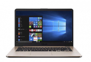 MTXT Asus X505ZA-EJ492T Ryzen 3 2200U/4GB on+ 1 Slot/1TB +M.2 Sata/15.6'' FHD/USB Type C/Win10/Gold Metal