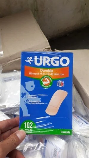 Băng cá nhân Urgo Durable E102 3 4694cbec6dca4324ab50834385cdd2c1