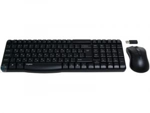 Bộ bàn phím chuột không dây Rapoo X1800 Màu đen