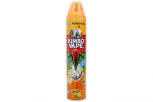 Bình xịt côn trùng Jumbo Vape Hương Cam Chanh 600ml (Bình xịt muỗi)