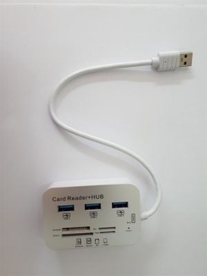 Đầu đọc thẻ nhớ tốc độ cao MS / SD / M2 / TF 3 cổng USB 3.0