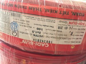 Dây điện Cadisun 2x1.5 mm