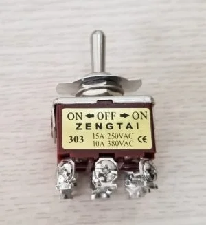Công tắc zengtai e-ten303 10a 380v - 3 trạng thái 3 cặp tiếp điểm - i10h18