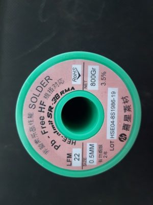 Thiếc hàn HSE04-SR38 đường kính 0.5mm, cuộn 800gr 6 530716878e854a3183e2f5e06e78a885