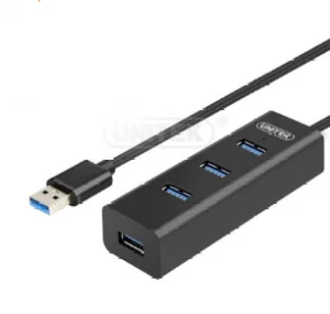 Bộ chia 4 cổng USB 3.0 Unitek Y-3089 có hỗ trợ nguồn phụ (Thay mã Y-3014)