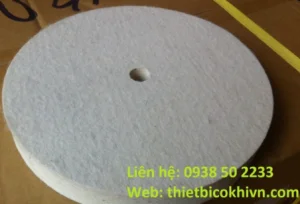 Bánh nỉ đánh bóng inox dạng sơ 250*25*20mm