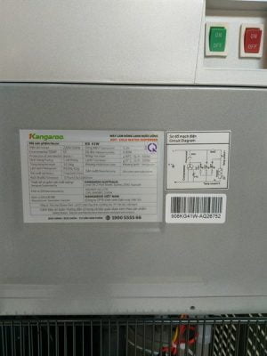Cây nước nóng lạnh Kangaroo KG41W - làm lạnh bằng Block - có khoang lạnh - có màn hình LED hiển thị nhiệt độ và thời gian 8 5d7c70f6538a44c19598bce11ef54093