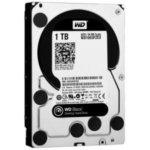 Ổ cứng gắn trong WD Black 1TB 3,5" - SATA/7200rpm/64MB Avanced Format