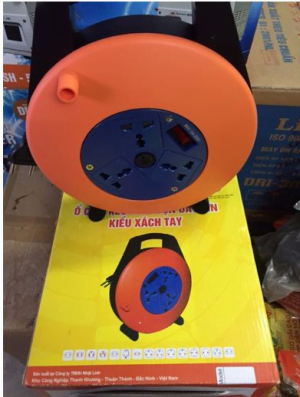 Ổ Cắm LiOA Cuộn Kín Kiểu Xách Tay Dây Dài 10 Mét