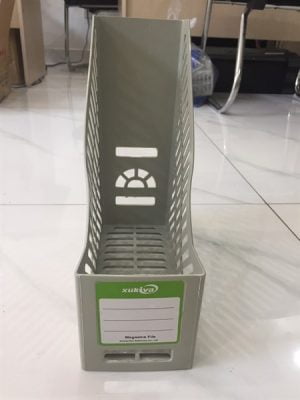Giá nhựa 1 ngăn Magazine màu xám